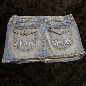 SIZE 11 Refuge Y2K denim skirt